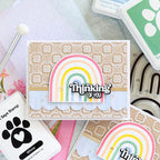 Simon Says Stamp Embossing Folder Margot Tile sf317 Thinking of You Card | color-code:ALT02