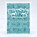 Simon Says Stamp Embossing Folder Winslow Medallions sf375 Birthday Card | color-code:ALT02