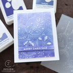 Simon Says Stamp Embossing Folder Verdant Ornaments sf366 Christmas Card | color-code:ALT02