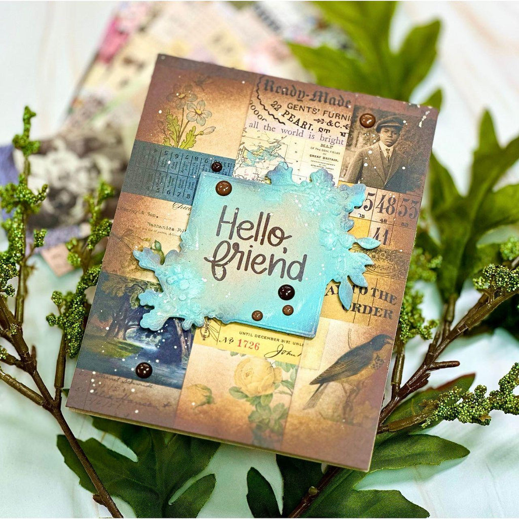 Simon Says Stamp Embossing Folder And Die Jubilee sfd262