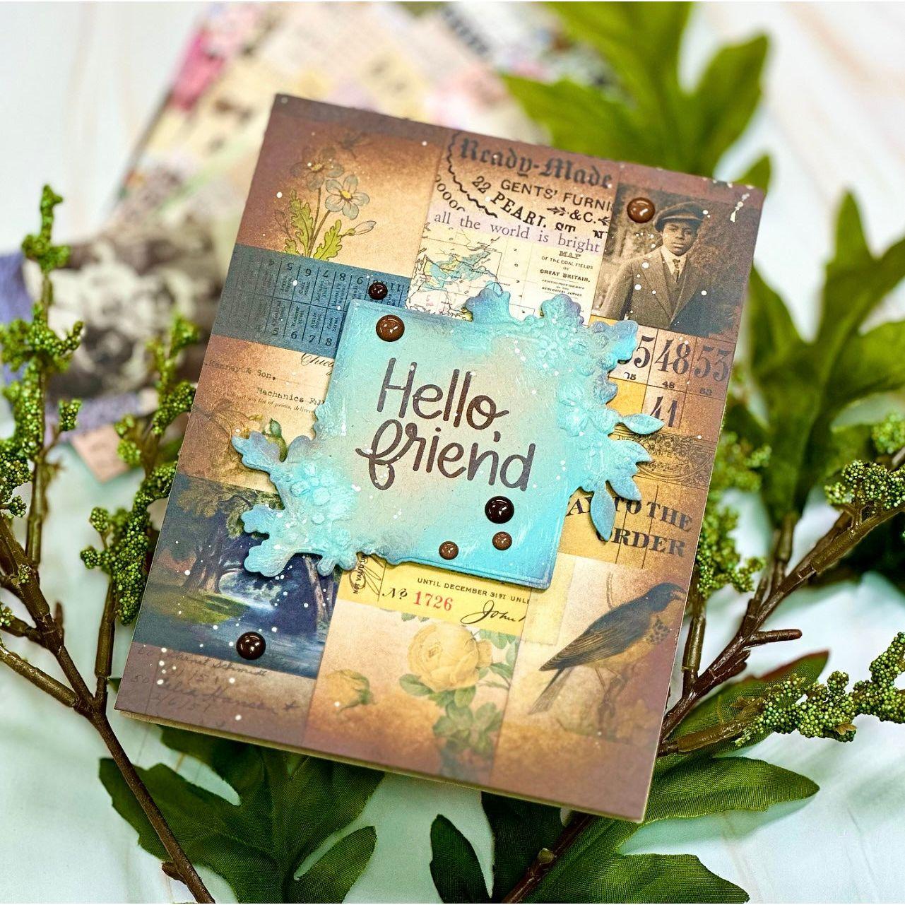Simon Says Stamp Embossing Folder And Die Jubilee sfd262