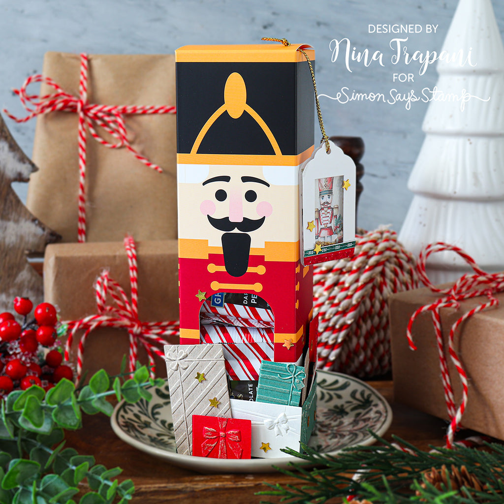 Simon Says Stamp Embossing Folder All Wrapped Up sf553 Christmas Treat | color-code:ALT02
