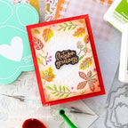 Simon Says Stamp Embossing Folder Wistful Leaves sf333 Autumn Card | color-code:ALT02