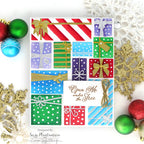 Simon Says Stamp Embossing Folder All Wrapped Up sf553 Christmas Card | color-code:ALT01