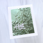 Simon Says Stamp Embossing Folder Drifting Flowers sf479 Hugs Card | color-code:ALT02