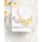 Simon Says Stamp Embossing Folder Drifting Flowers sf479 Birthday Card | color-code:ALT06