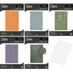 Tim Holtz Sizzix Large A5 Embossing Folders and Pad Halloween 2026 Bundle