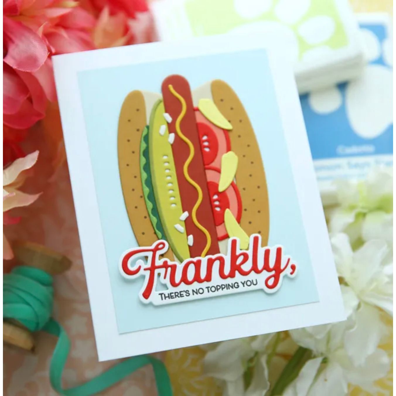 Simon Says Stamp Frankly Images Wafer Dies 1378sdc Happy Camper Friend Card | color-code:ALT03