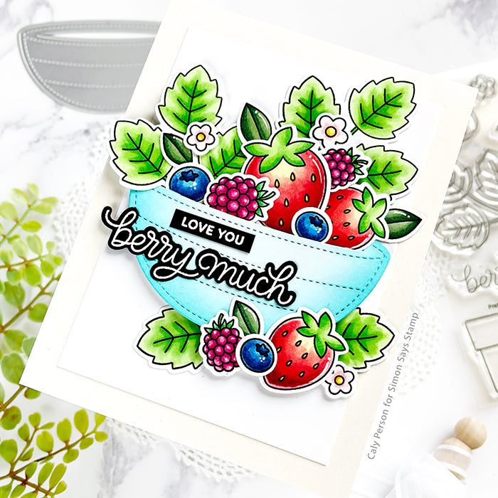 Pretty Pink Posh Fresh Berries Clear Stamps Berries | color-code:ALT04