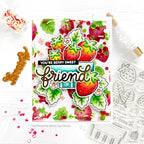 Pretty Pink Posh Fresh Berries Clear Stamps Friend | color-code:ALT01