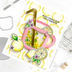 Pretty Pink Posh Fruit Mug Additions Dies Lemons | color-code:ALT01