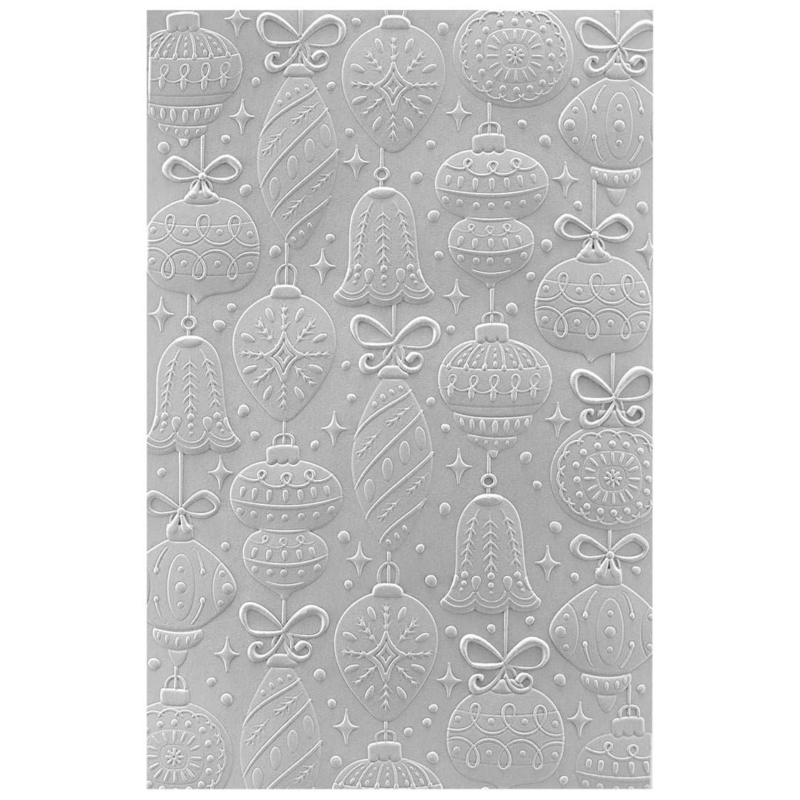 E3D-064 Spellbinders Vintage Ornaments 3D Embossing Folder