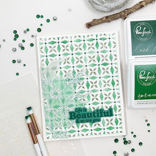 Pinkfresh Studio Beyond Happy Dies 191023 Life Is Beautiful Card | color-code:ALT02