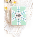Simon Says Stamp Geometric Snowflake Plate Wafer Dies s868 Diecember Christmas Card | color-code:ALT03