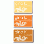 Gina K Designs Yellow Premium Dye Inks Gina's Favorite Color Combinations