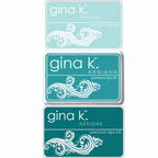 Gina K Designs Blue Green Premium Dye Inks Gina's Favorite Color Combinations
