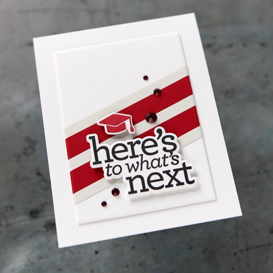 CZ Design Grad Basics Wafer Dies czd266c Moments in Time Graduation Card | color-code:ALT01