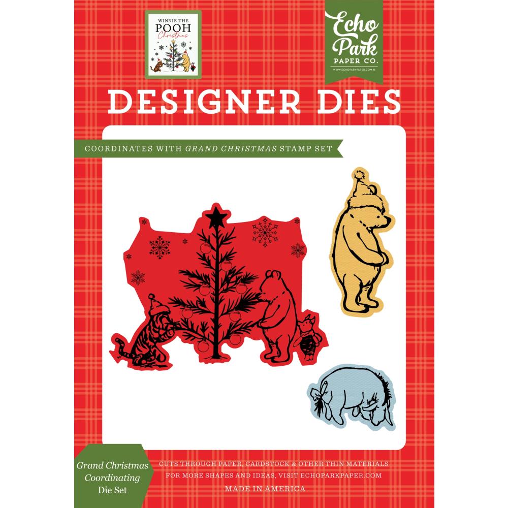 Echo Park Grand Christmas Stamp And Die Bundle Dies