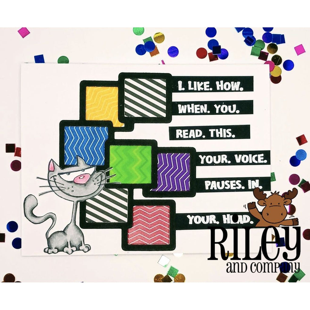 Riley And Company Cut Ups Block Squares Dies rd573 Cat