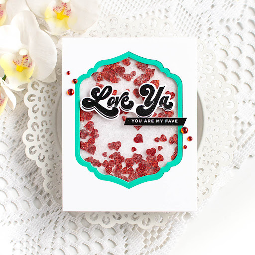 Simon Says Stamps and Dies Groovy Wishes set1139gw Heart to Heart Love Ya Card | color-code:ALT01