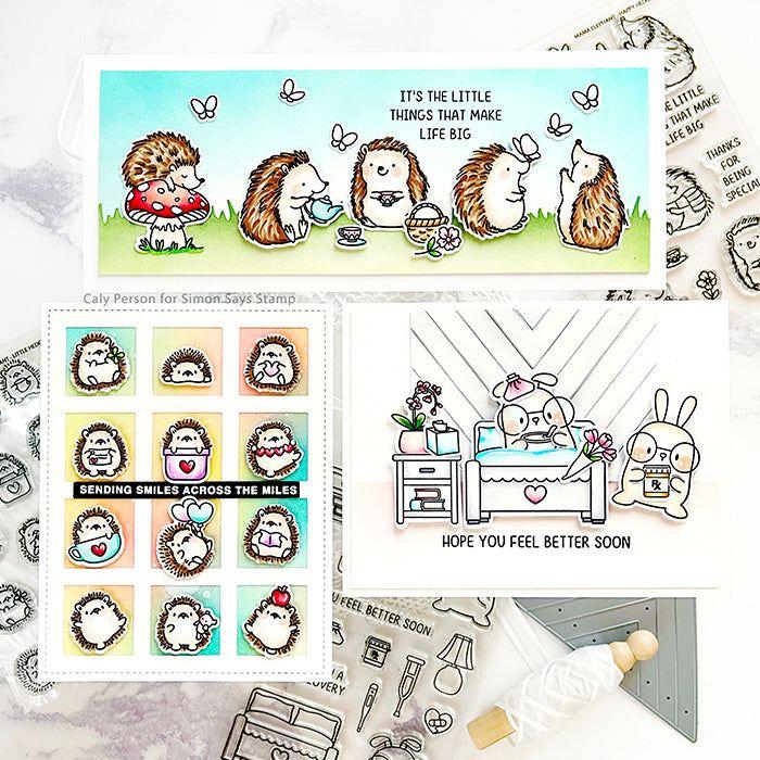 Tim Holtz Distress Shabby Shutters Oxide Ink Pad And Reinker Bundle Ranger Cute Critters Cards | color-code:ALT01