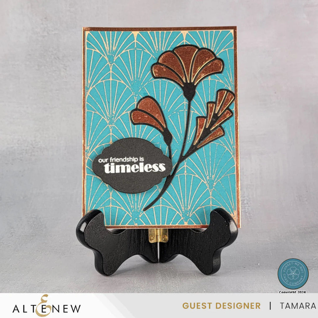 Altenew Deco Fan Hot Foil Plate alt10112hf timeless
