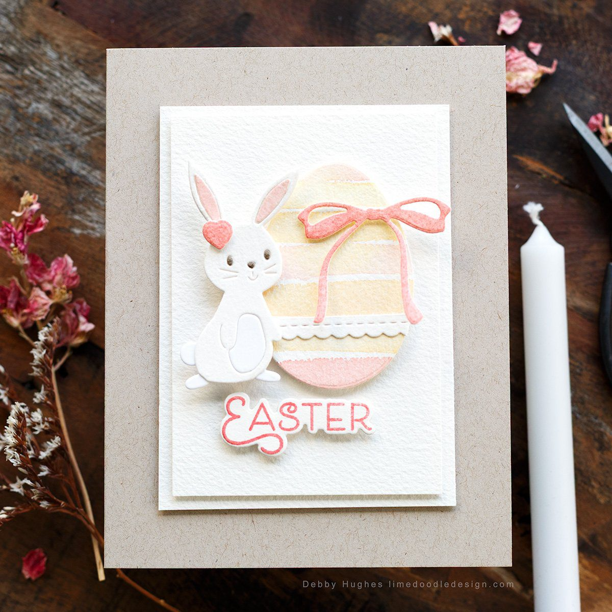 Simon Says Stamp Huggable Bunny Wafer Dies s1019 Favorite Things Easter Card | color-code:ALT03