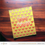 Altenew Zero-Waste: Hearts Aplenty Die alt8839 hello friend