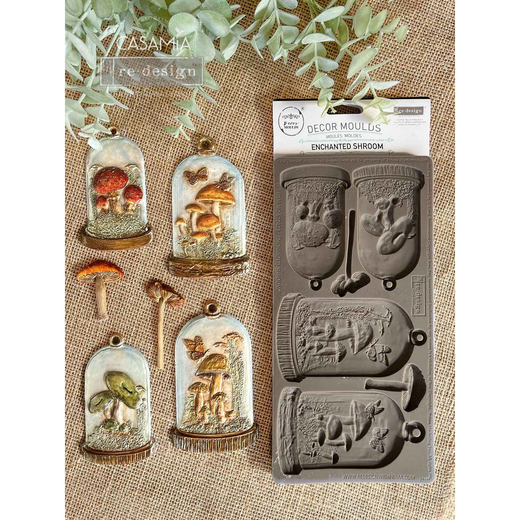 Prima Marketing Enchanted Shroom ReDesign Decor Mould 672423 Alternate Image