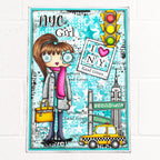 AALL & Create NYC A6 Clear Stamps aall1012 NYC card