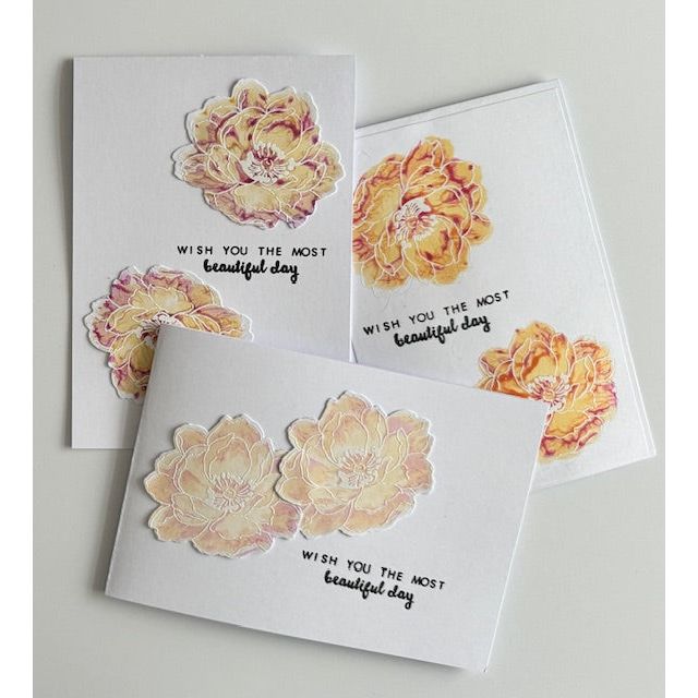 WOW Embossing Powder OPAQUE BRIGHT WHITE SUPER FINE WL01SF pretty flowers