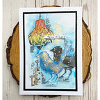 Tracy Evans Boutique Designs Abutilon A6 Clear Stamps te007 take flight