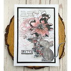 Tracy Evans Boutique Designs Mouse Snippet Stencil ss003 malva