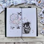 AALL & Create Turnover A7 Clear Stamps 1005 journal