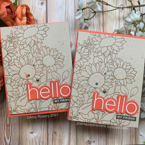 CZ Design Stamps and Dies Clean Line XL Hello Cards | color-code:ALT03