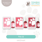 Simon Says Stamp Pawsitively Saturated Ink Trio 11 and Re-Inkers STAMPtember