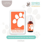 Simon Says Stamp Pawsitively Saturated Ink and Re-inker Set Mandarin ink15set