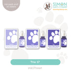 Simon Says Stamp Pawsitively Saturated Ink Trio 17 and Re-Inkers ink17reset DieCember