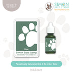 Simon Says Stamp Pawsitively Saturated Ink and Re-inker Set Kale ink21set All The Joy