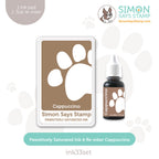 Simon Says Stamp Pawsitively Saturated Ink and Re-inker Set Cappuccino