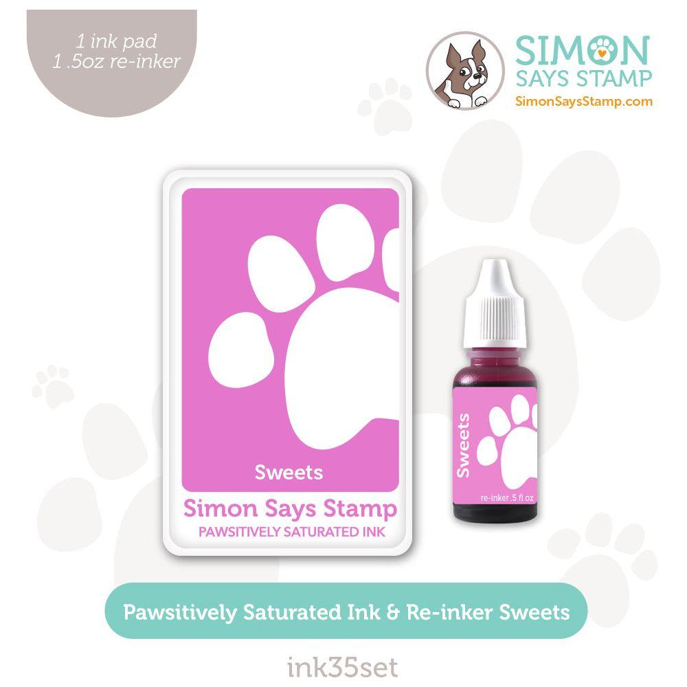 Simon Says Stamp Pawsitively Saturated Ink and Re-inker Set Sweets