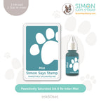 Simon Says Stamp Pawsitively Saturated Ink and Re-inker Set Mist