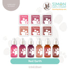 Simon Says Stamp Pawsitively Saturated Ink Cubes Red Earth and Re-Inkers ink618set