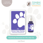 Simon Says Stamp Pawsitively Saturated Ink and Re-inker Set Iris