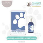 Simon Says Stamp Pawsitively Saturated Ink and Re-inker Set Twilight