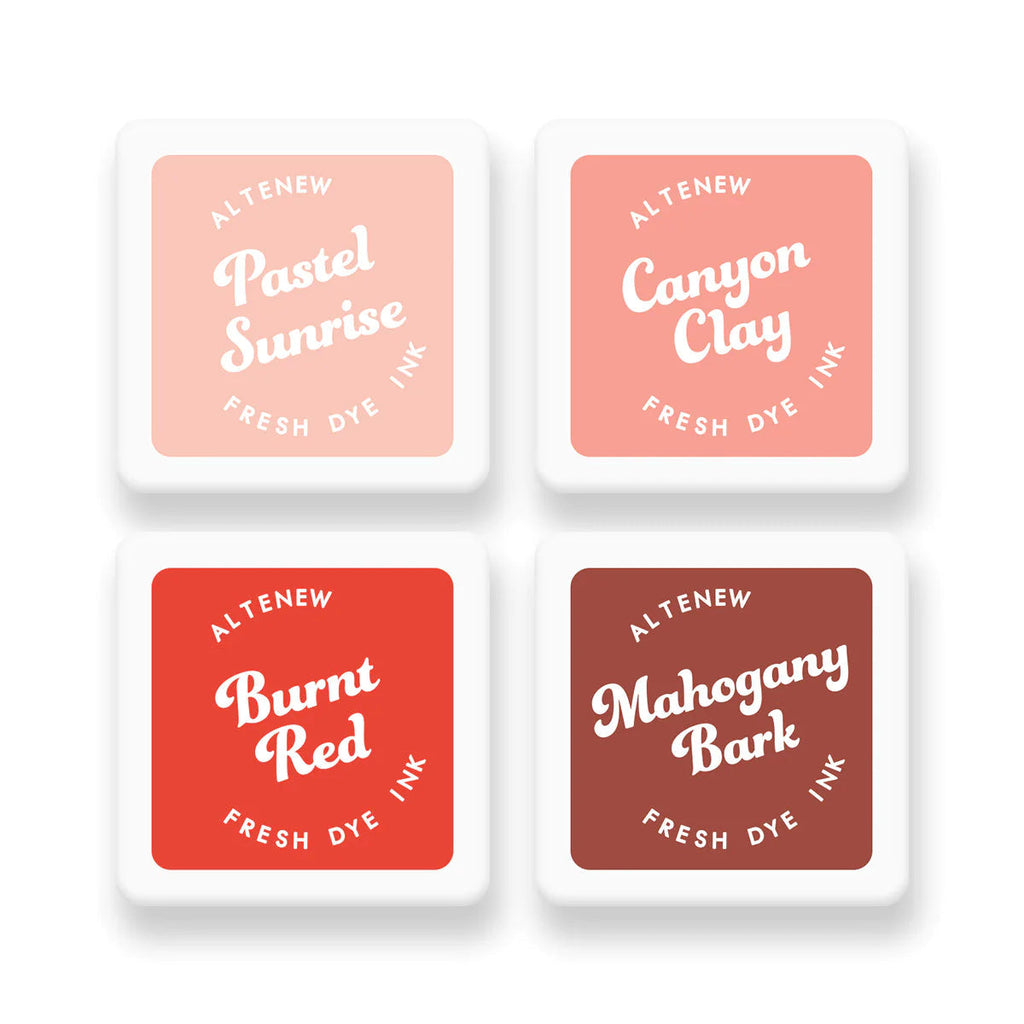 Altenew Martian Terrain Fresh Dye Ink Mini Cube Set alt8275