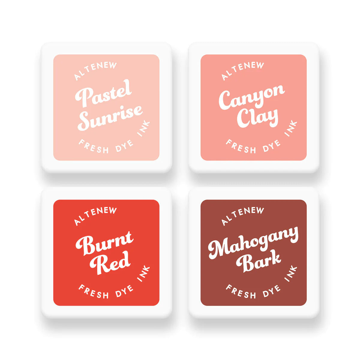 Altenew Martian Terrain Fresh Dye Ink Mini Cube Set alt8275