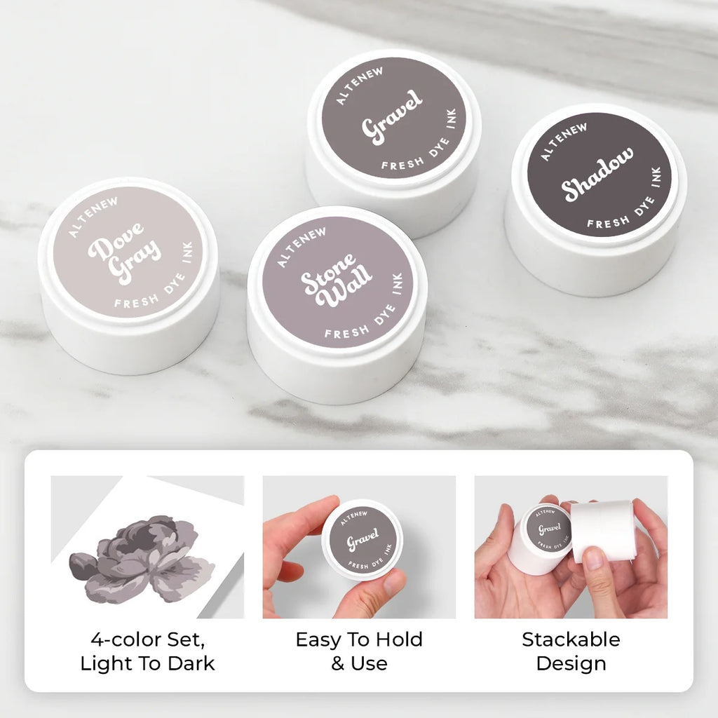 Altenew Tranquil Reflections Fresh Dye Ink Mini Pod Set alt11491