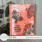 Sweet 'N Sassy Take Time Clear Stamps cws-24-012 he hath made everything beautiful in his time