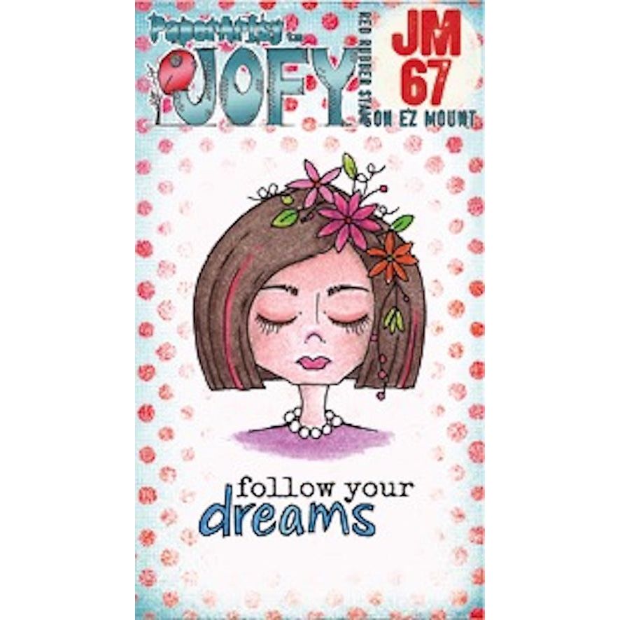 Paper Artsy JOFY Mini 67 Cling Stamp jm67*